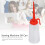 15Pcs 150ml Transparent Sewing Machine Oil Dispenser Plastic Bottles 8