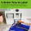 DYMO Dymo LetraTag 200B Bluetooth Label Maker | Compact Label Printer | Connects Through Bluetooth Wireless Technology to iOS and Android | Includes 1 4