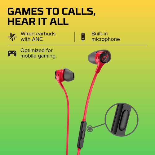 HyperX HyperX Cloud Earbuds II - Gaming Earbuds with Mic 1
