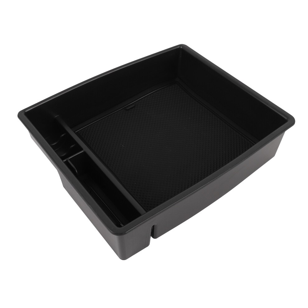 Center Console Organizer Tray For Tacoma 2024, B Style Black 7681333716030