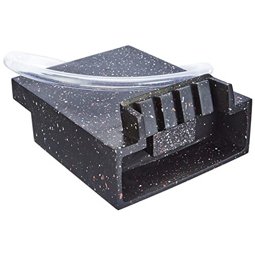 Blagdon Blagdon 1051217 Affinity Split Rill Waterfall ? An Addition to the Octagon or Half Moon Affinity Living Feature Pools, Black 2