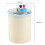 Calorímetro de medición de calor de PVC con doble pared 2