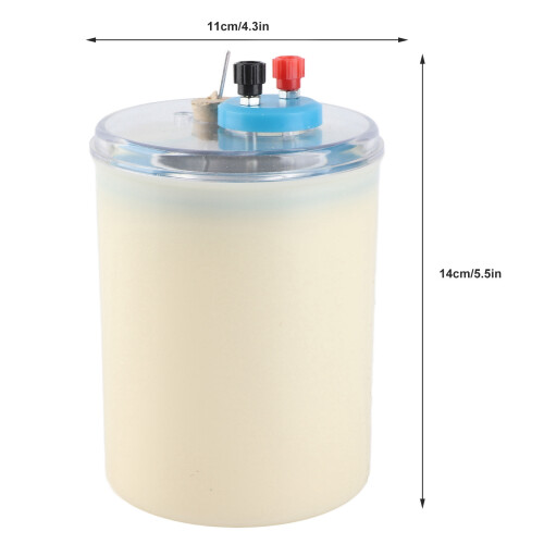 Calorímetro de medición de calor de PVC con doble pared 1