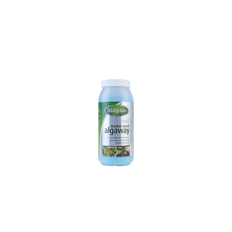 Blagdon Pond Algaway, Removes Blanketweed And String Algae, Pet & Wildlife Safe,, Treats 10,740L Of Pond Water Small