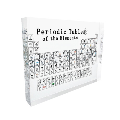 High-Quality Acrylic Periodic Table for Study Room and Gift Purpose