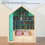 Bücherregal Mini-Haus-Bausatz Kiefernholz 692.00g 5