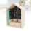 Bücherregal Mini-Haus-Bausatz Kiefernholz 692.00g 15
