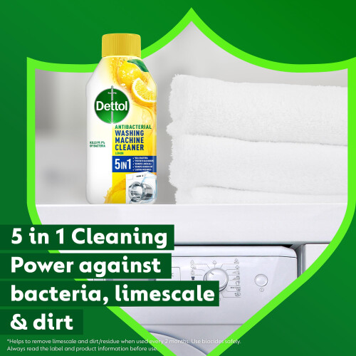 Dettol Dettol Antibacterial Washing Machine Cleaner Citrus 250ml 2