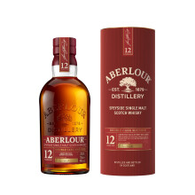 Aberlour 12 Year Old Single Malt Scotch Whisky With Giftbox, 70 cl