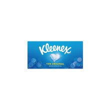 Kleenex Original Tissues - 1 Box (64 Tissues) Soft, Strong & Absorbent