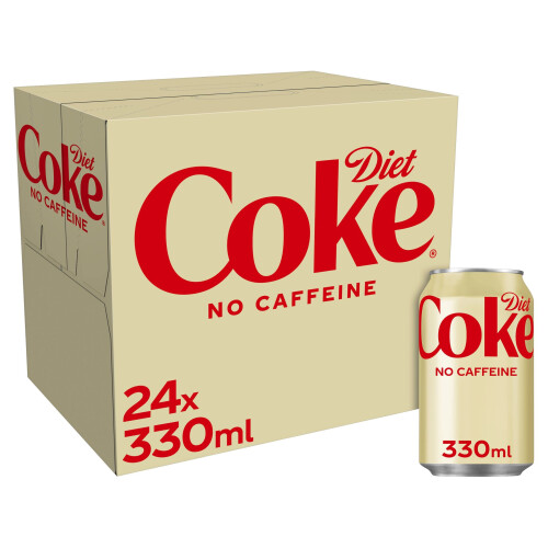Diet Coke No Caffeine, 24 x 330 ml