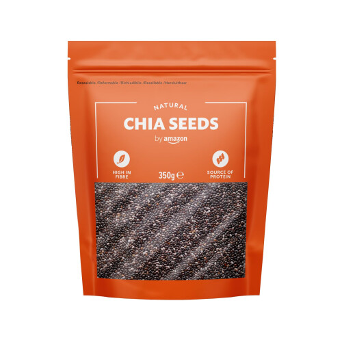 by Amazon Chia Seeds, 4 x 350 g (1400g Total) 2