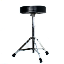 RockJam DP-001 Adjustable Drum Stool Drum Throne with Padded Seat, Black, ?35 x 30 x 10 cm