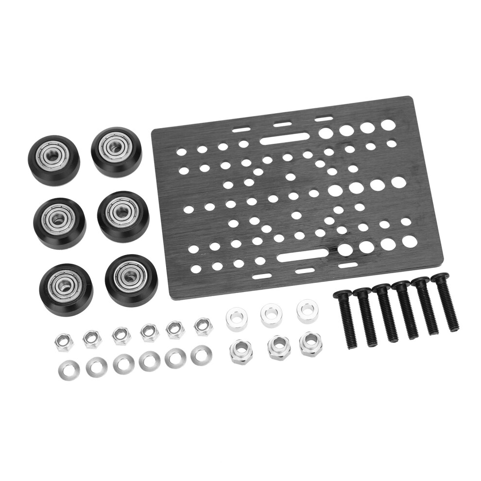 Gantry Plate & Bearing Pulley Set For Nema Linear 20-80Mm Compatible 4161333719055