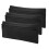 3Pcs Black Neoprene Pencil Cases: Large Capacity Soft Portable Design 13