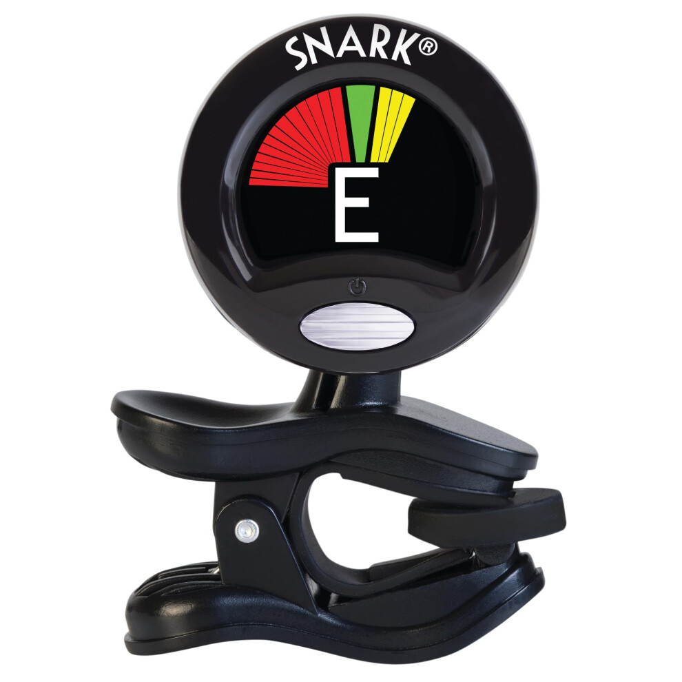 Snark SN5X Clip-On Guitar, Bass & Violin Tuner - Black | Fast & Accurate Chromatic Tuning | Rotating Display | Battery Included