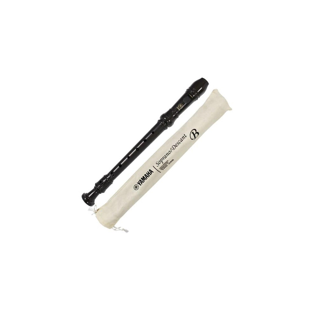Yamaha YRS2BUK Soprano Descant Recorder with Recorder from the Beginning Book 1