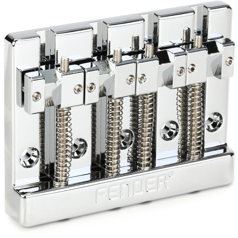 Fender Fender? HiMass? 4-String Bass Bridge Assembly With Brass Saddles