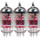 JJ 12AX7 / ECC83 Preamp Vacuum Tubes (Three Pack) New Version 1