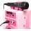 DYNASONIC Karaoke Machine with 2 Microphones, Portable Bluetooth Speaker with Lights, USB and SD Reader, Gift for Children (Model 15) 2
