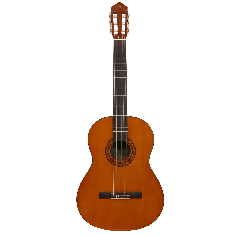 Yamaha C40 Classical Guitar ? 4/4 Wooden Guitar (65 cm, 25 9/16? Scale), 6 Nylon Strings, for Beginners ? Natural
