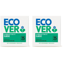Ecover Classic Dishwasher Tablets, 0.5 kilograms (Pack of 2)