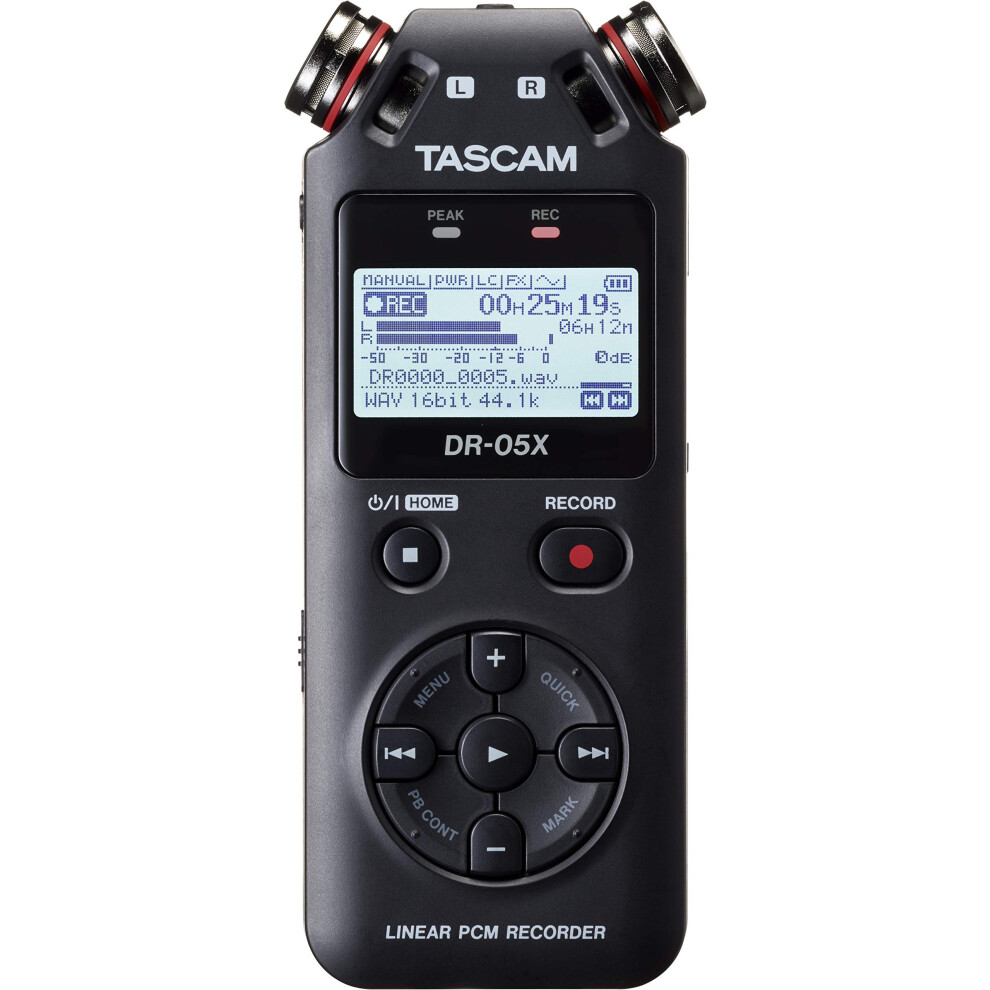 Tascam DR-05X portable audio recorder, usb2.0