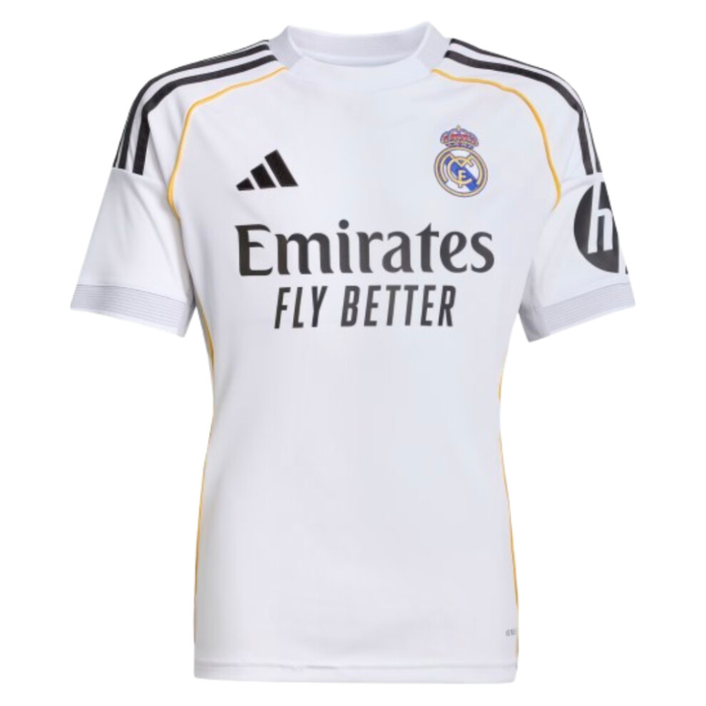 Adidas (Xlb) 2025-2026 Real Madrid Home Shirt (Kids)