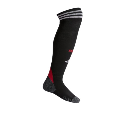 Adidas (XL) 2025-2026 Man Utd Home Socks (Black)