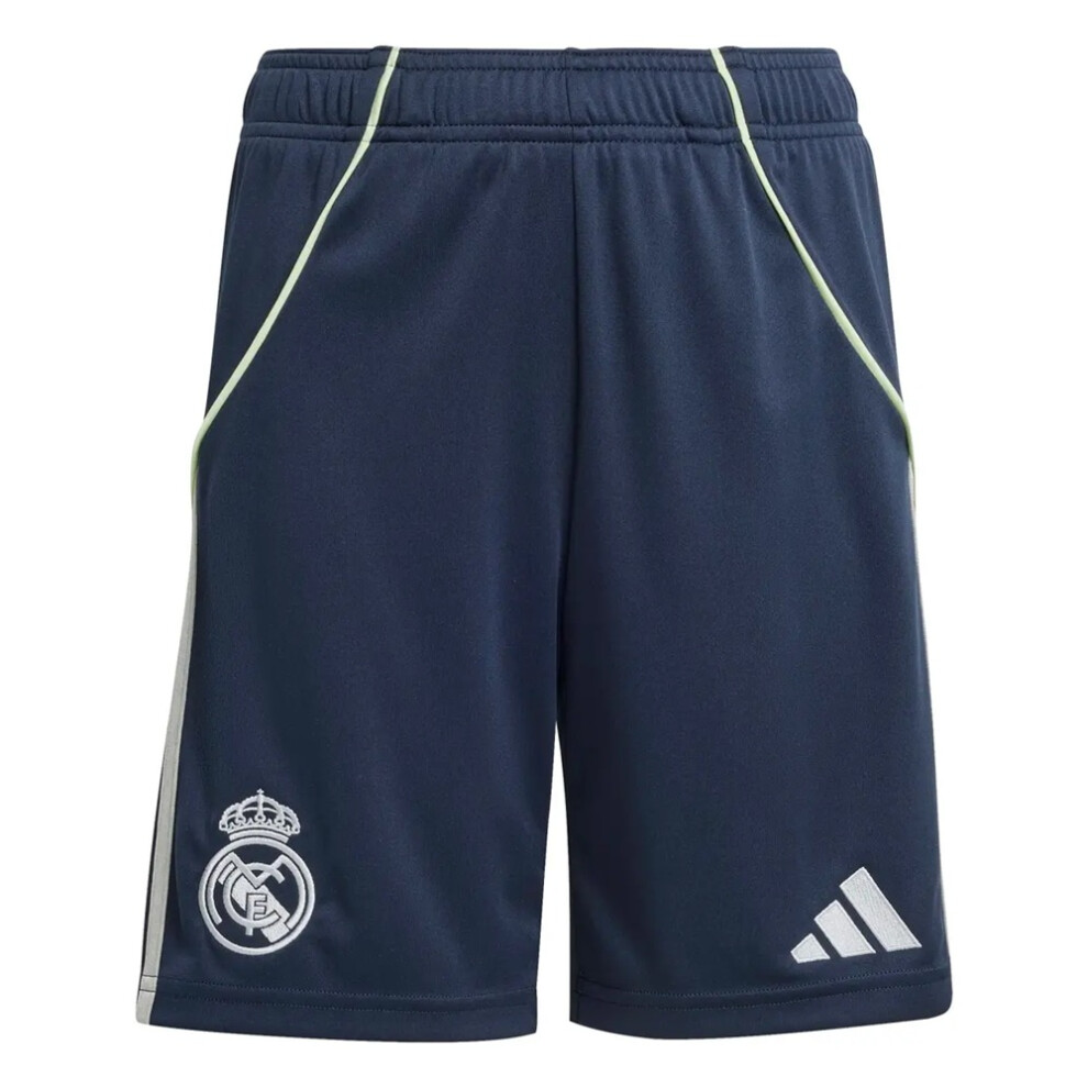 Adidas (Xxl) 2025-2026 Real Madrid Away Shorts (Legend Ink) - Kids
