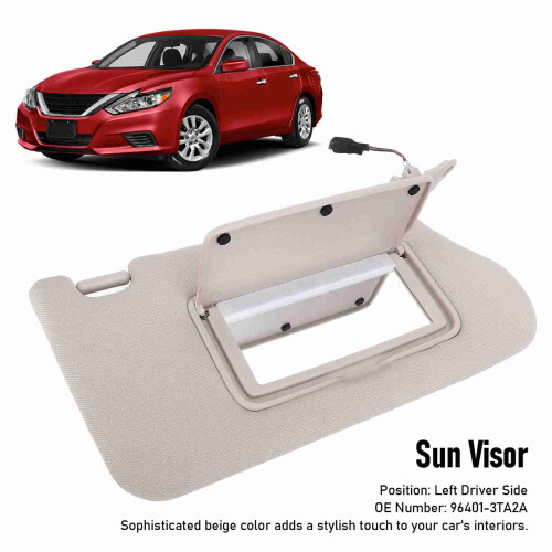 Beige 964003TA2A Sonnenblende Altima 2013-2018 Rechts 2