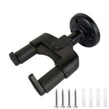 NA 1 PCS Locking Guitar Hook Automatic Guitar Lock Guitar Wall Mount Bracket for All Size Guitars Bass, Mandolin, Banjo, Ukulele Acoustic Guitar Stand