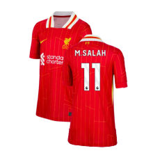 (MB) 2024-2025 Liverpool Home Shirt (Kids) (M.Salah 11)