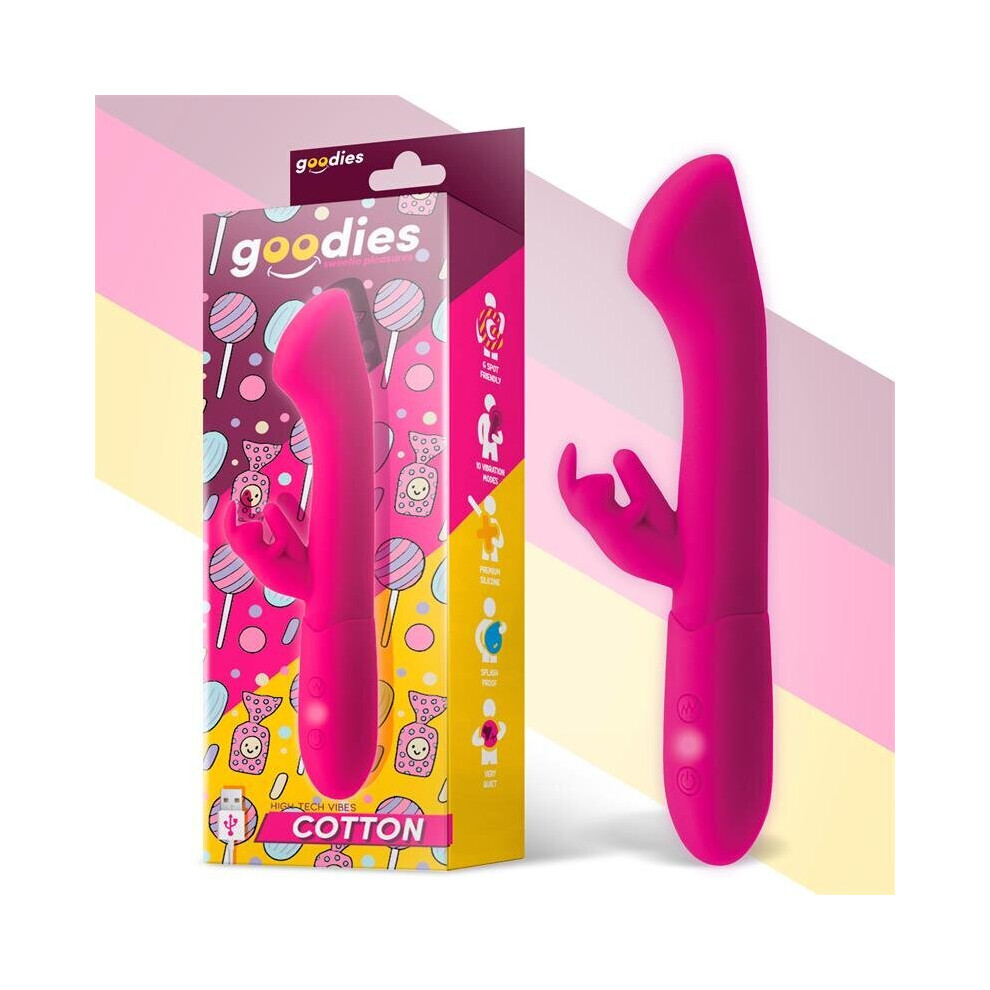Vibrator Goodies Cotton G-Spot And Rabbit Vibe-image-OPC-PJCH7MG-NEW