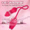 Female vibrator - massager Rose Series 3 in one 7