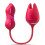 Female vibrator - massager Rose Series 3 in one 1