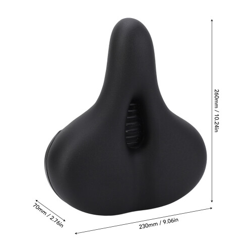 Selle de vélo taille uniforme mousse à mémoire de forme 1
