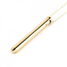 Le Wand Vibrating Necklace, Gold