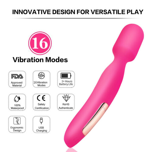 Vibrator Multi G Spot Wand, 16 speeds 1
