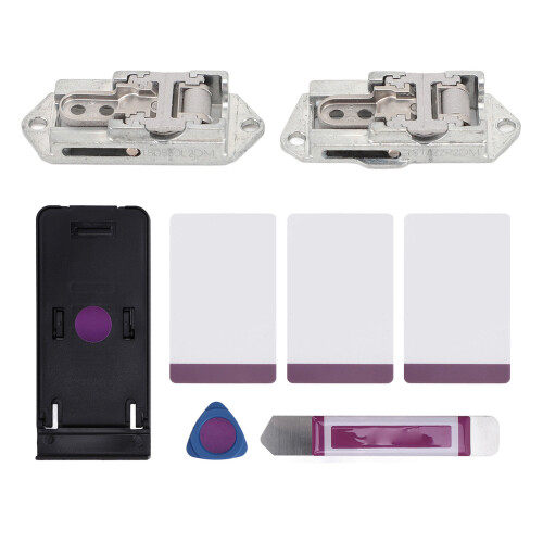 Cerniere in metallo per laptop Pro 5/6/7 set sinistra/destra argento 1
