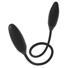 Wiederaufladbarer Doppelvibrator für Paare