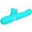 Vibrator Pretty Love - Multifunktions Hase, blau 4