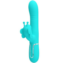 Vibrator Pretty Love - Multifunktions Hase, blau