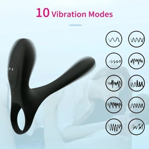 Vibrator Penisring mit Fernbedienung 1