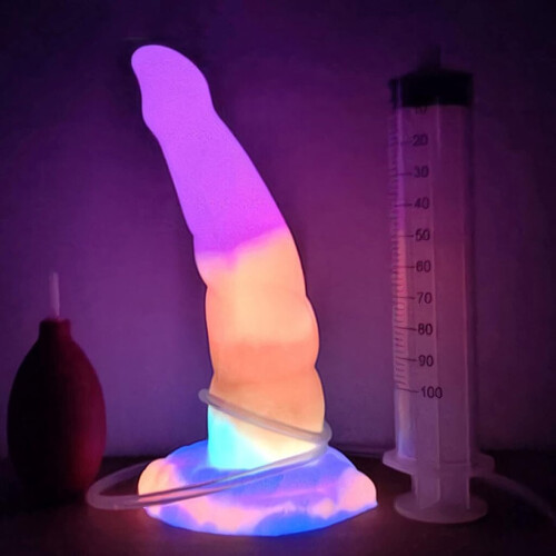 Realistic phalloimitator with ejaculation function Luminous 2