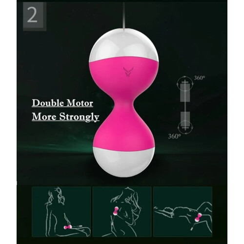 Vaginaler Kugelvibrator mit Fernbedienung Nalone 2