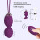 3 Kegelball Set, lila 3