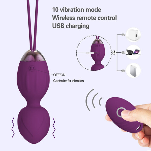 3 Kegelball Set, lila 2