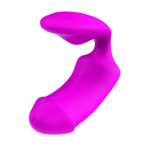 Vibrator Double pleasure with remote control 2
