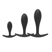 Anal plug set 3 pcs